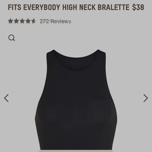 SKIMS high neck bralette